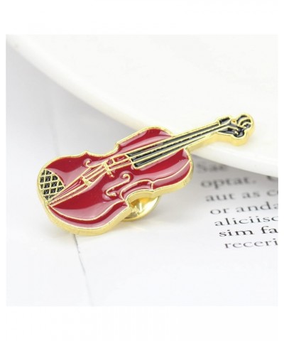 4 PCS Music Tape Pins Cute Enamel Badges Pins Set Piano Guitar Brooch Pins For Teachers Students for Jackets Backpack Shirt L...