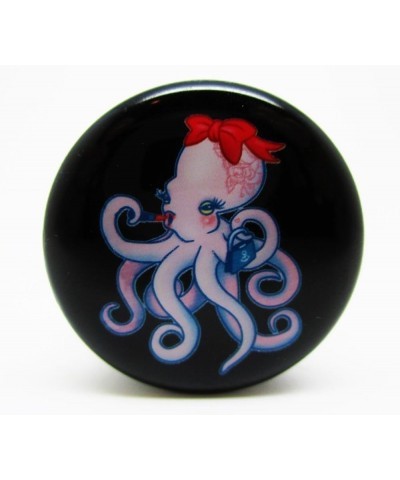 Octopus Couple Ear Plugs - Acrylic Screw-On - 10 Sizes Pair* 11/16" (18mm) $7.77 Body Jewelry