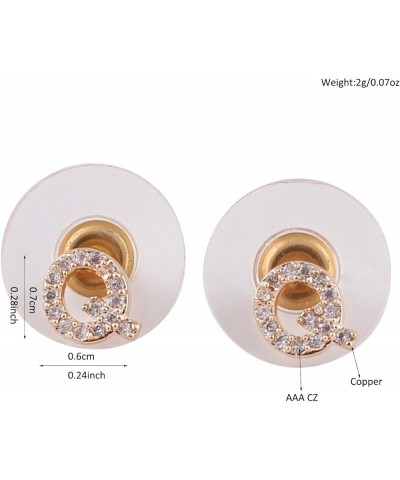 S925 Sterling Silver AAA CZ Stud Earrings for Women Partty Wedding Gorgeous Earrings 143QQ $11.37 Earrings