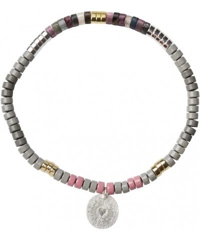 Intention Charm Bracelet - Tourmaline/Silver $11.61 Bracelets