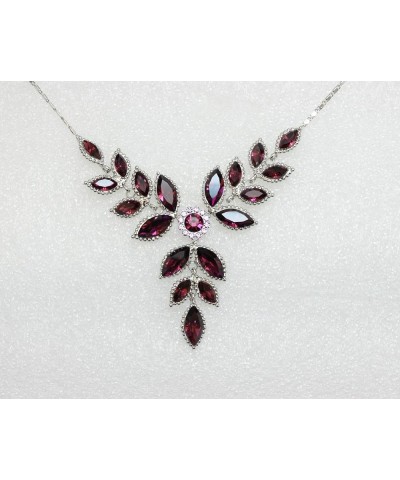 Gorgeous Rhinestone Crystal Floral Necklace Earrings Set Purple $19.49 Jewelry Sets