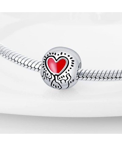 Bead Charms fit Pandora Bracelet, 925 Sterling Silver Pendant Charm with 5A Cubic Zirconia for Necklace and Bracelet Birthday...