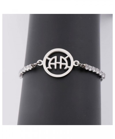 Alcoholics Anonymous Bracelet AA Sobriety Gifts NA Sobriety Gifts AA NA Recovery Jewelry Alcoholics Anonymous Jewelry AA BR $...