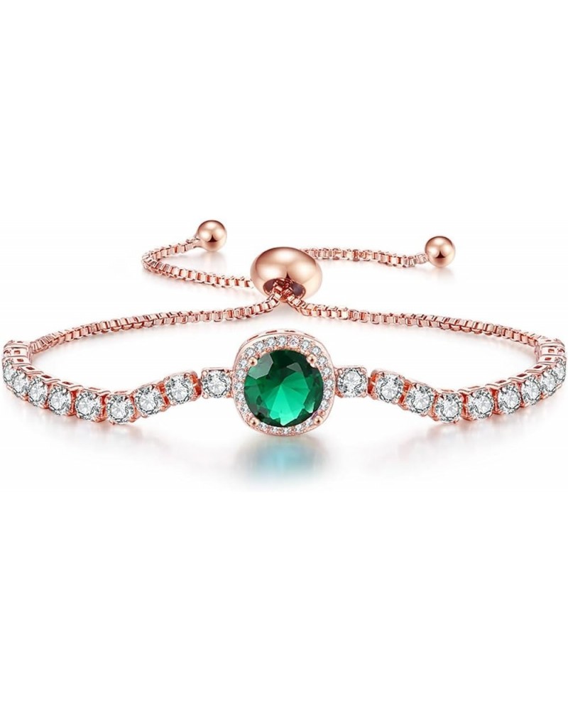 Tennis Bracelets for Women, Birthstone Horoscopet Slider Bracelets Trendy Jewelry Perfect for Birthday Gifts Thanksgiving Day...