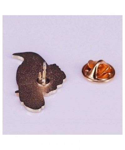 Crow Enamel Lapel Bird Horror Raven Goth Witchcraft Brooch for Women Hat Pin $11.77 Brooches & Pins