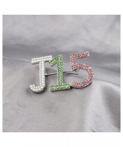 Pink and Green Pin Sorority Brooch Greek Life Sorority Gift Graduation Gifts J15 $10.45 Brooches & Pins