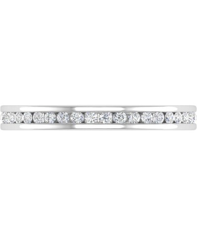 1/3 Carat Channel Set Diamond Gold Wedding Band Ring in 10K Solid Gold White Gold $99.00 Bracelets