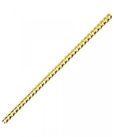 10k Yellow Gold 4.5mm Plain Solid Curb Cuban Necklace w/Lobster Lock (18" to 28") 28 $361.35 Others