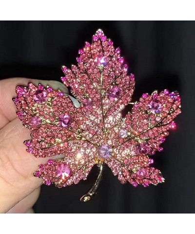 Maple Leaf Brooch Pins for Women, Women's Brooch, Brooches Jewelry Accessories for Wedding, Anniversary, Banquet Maple leaf $...