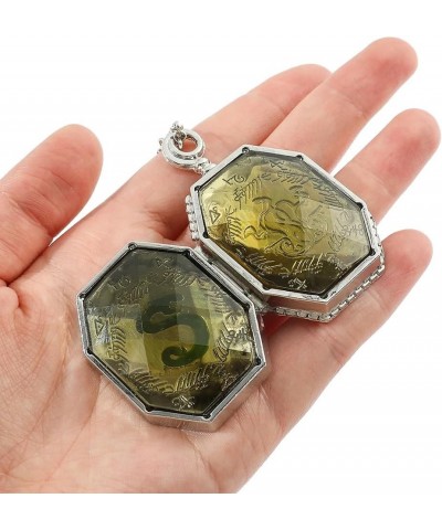 Magic Horcrux Locket Pendant Necklace Cosplay Jewelry for Men Women $12.53 Necklaces