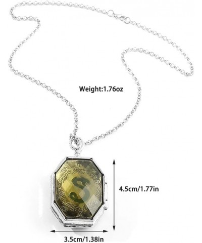 Magic Horcrux Locket Pendant Necklace Cosplay Jewelry for Men Women $12.53 Necklaces