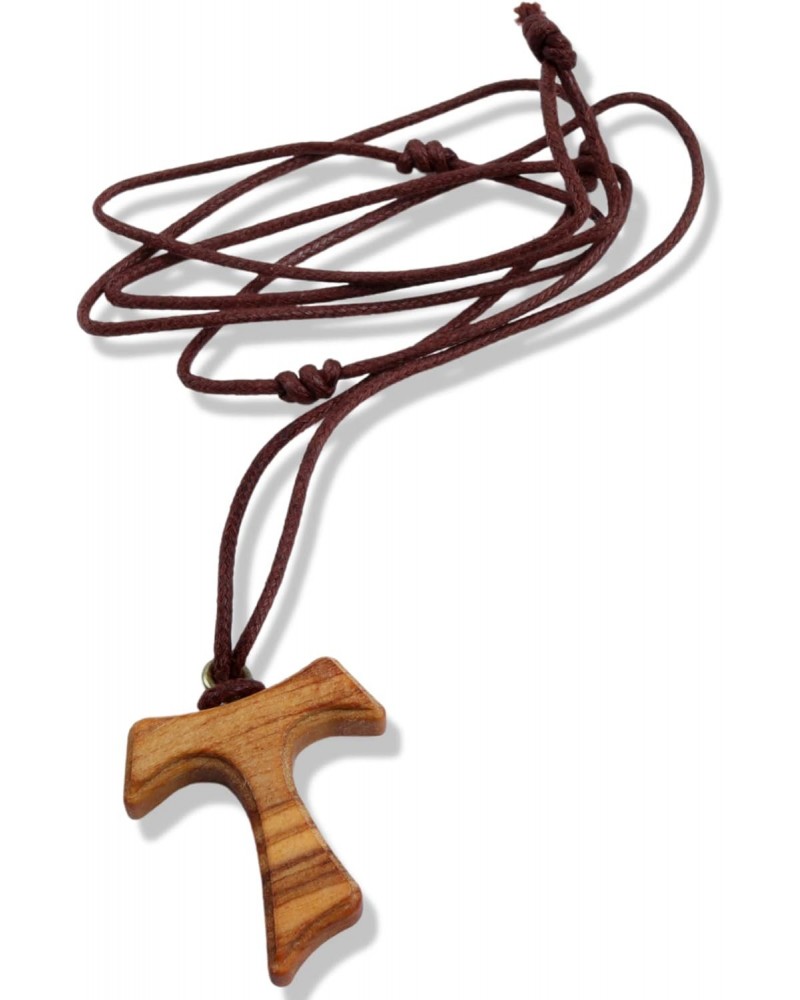 Wood Cross Pendant, Necklace Cord Included, Religious Keepsake for Loved Ones, 1.25 Inches $8.61 Necklaces