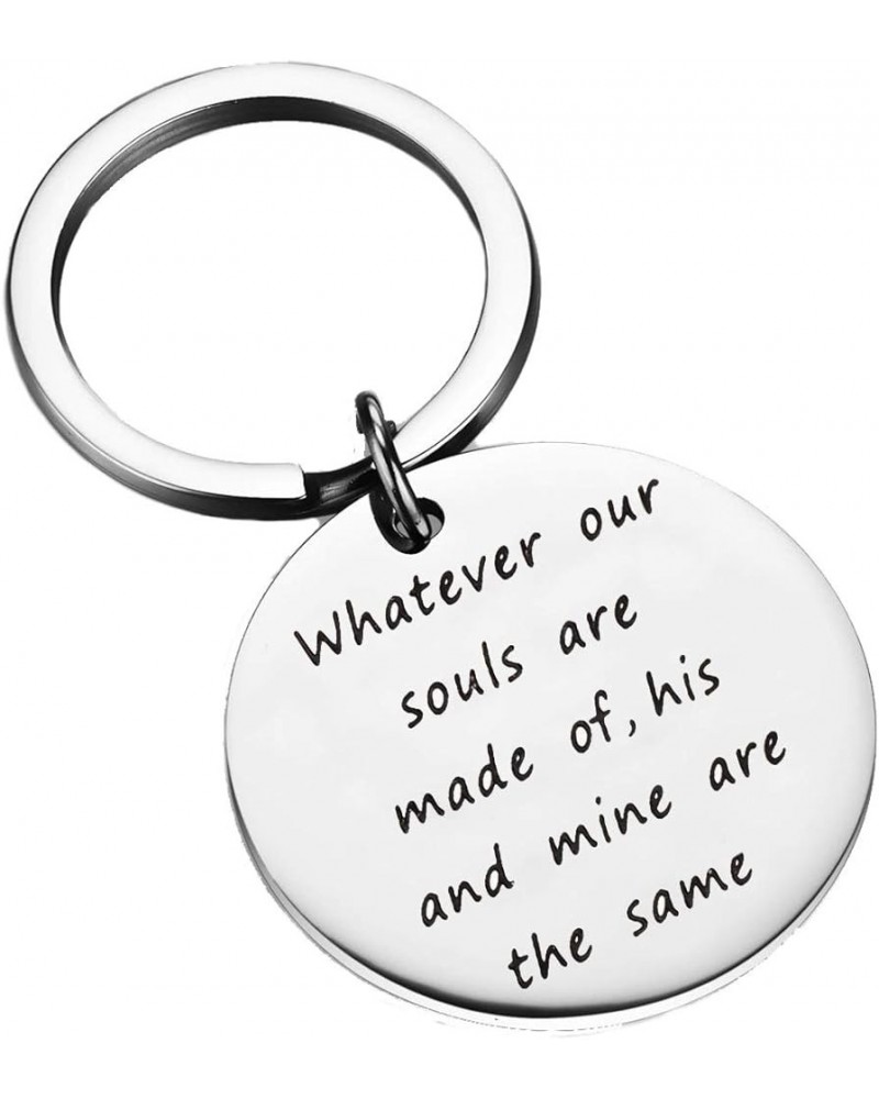 Romantic Couples Gifts Soulmates Love Gift for Bookish Book Lover Gifts Souls Made Same $10.96 Necklaces