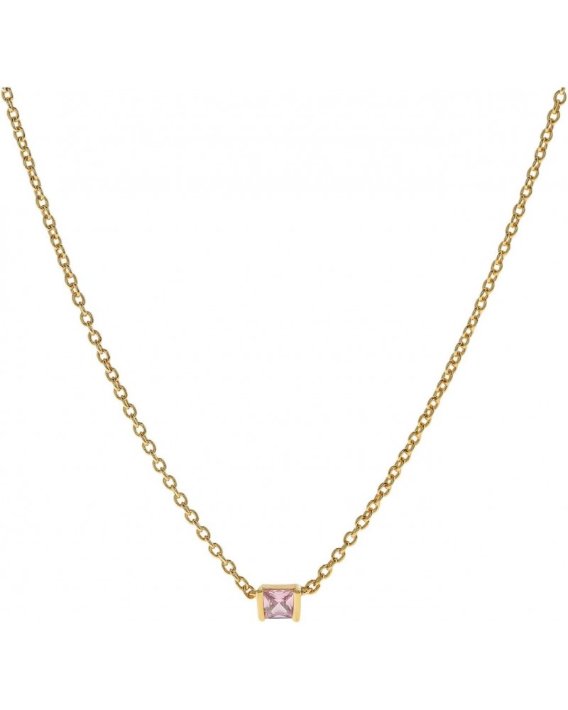 delicate collection birthstone necklace Tourmaline One Size $24.40 Necklaces