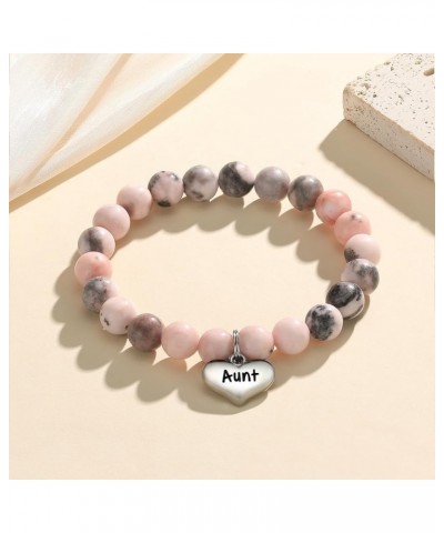 Get Well Soon Gifts for Women - Life is Tough But So are You Natural Stone Bracelet, Anti-Anxiety Relaxation Gifts aunt life ...