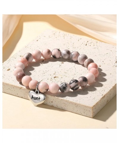 Get Well Soon Gifts for Women - Life is Tough But So are You Natural Stone Bracelet, Anti-Anxiety Relaxation Gifts aunt life ...