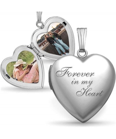 Custom Necklace Personalized Photo Pendant customized Necklaces for Women Memory Medallion Pendant silver-style-6 $10.59 Neck...