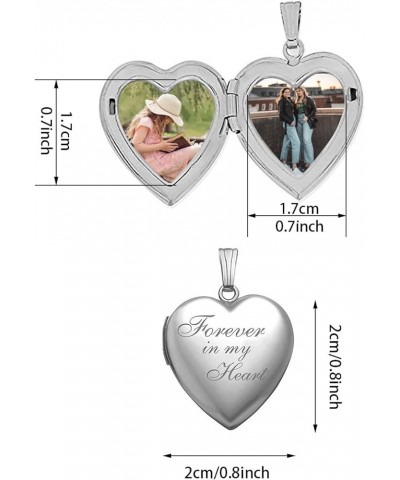 Custom Necklace Personalized Photo Pendant customized Necklaces for Women Memory Medallion Pendant silver-style-6 $10.59 Neck...