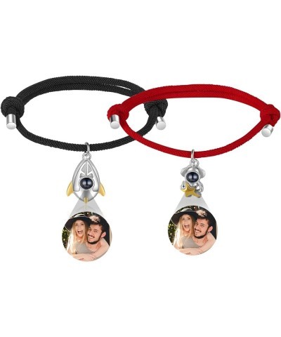 Couple Projection Bracelet Personalized Couple Bracelet With Picture Inside Couple Matching Bracelet Personalized Photo Proje...