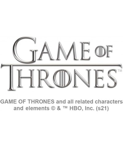 Game of Thrones Stark Sigil Novelty Silver Plated Stud Earrings Chrome $10.79 Earrings