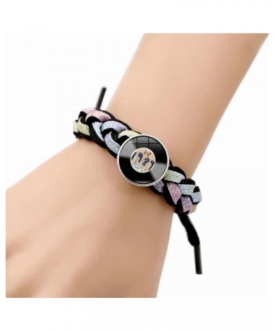 Music Album Bracelet Adjustable Leather Braided Bracelet Taylo Merch Fans Gift for Women Girls Teen TS Merch Stuff D $8.83 Br...