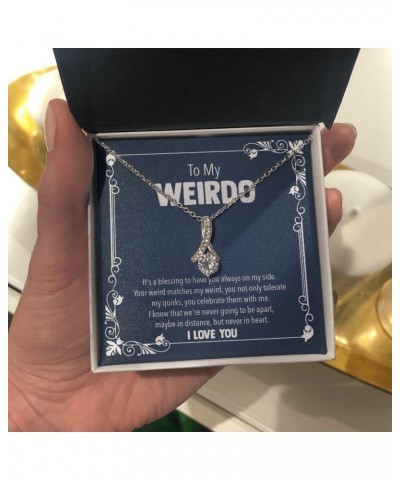 Female Best Friend Gift Ideas - Womens Pendant Necklaces with Message Cards, TwoTone Box AlluringBeauty-Weirdo $31.60 Necklaces