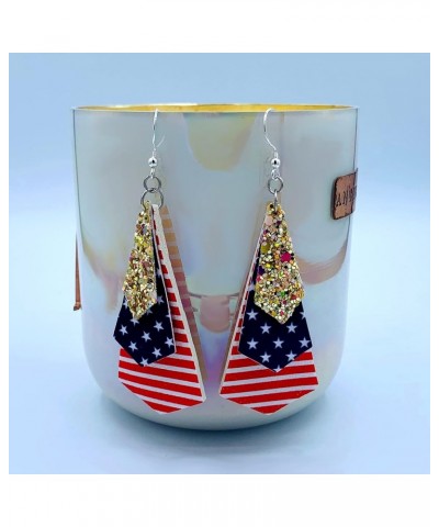 Basketball Earrings for Women - Basketball Earrings for Girls - Basketball Gifts - Basketball Jewelry - USA Flag Earrings - B...