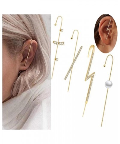 Ear Hooks Multi Designs Ear Hooks Gold Plated Brass and Hook Earring for Women Piercing Jewelry Unisex 22 3 $9.85 Earrings