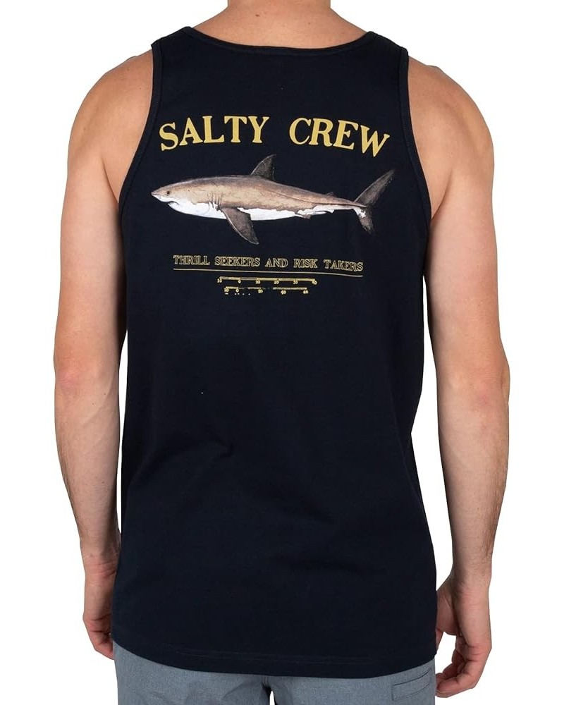 Bruce Tank Navy $16.80 Clothing