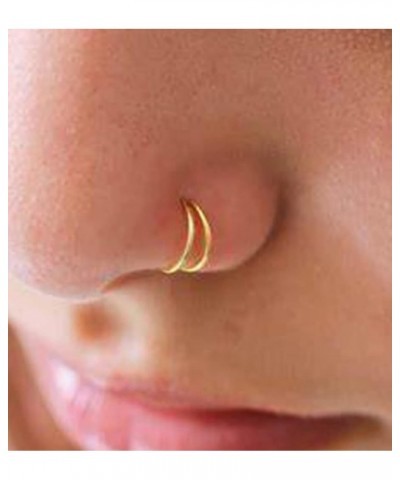 Nose Rings Nose Rings Hoops Nose Studs Nose Rings for Women Surgical Steel Nose Hoops 20 gauge 18 gauge Nose Piercing Jewelry...