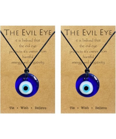 Evil Eye Necklace Turkish Blue Eye Necklace for Women Lucky Protection Necklace Evil Eye Jewelry for Teen Girl Gifts Trendy S...