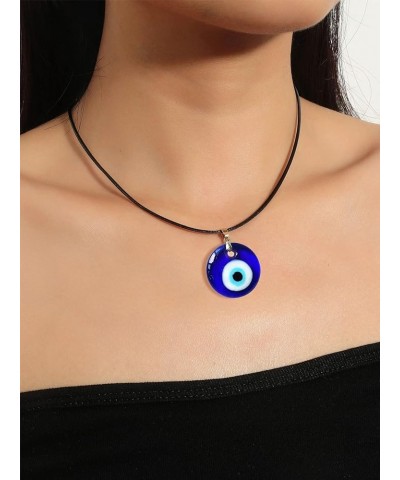 Evil Eye Necklace Turkish Blue Eye Necklace for Women Lucky Protection Necklace Evil Eye Jewelry for Teen Girl Gifts Trendy S...