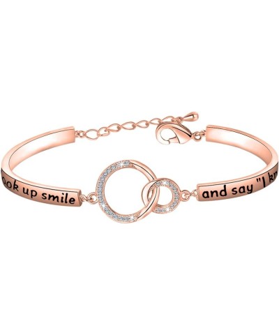 in Memory of Bracelet Memorial Jewelry Sympathy Gift Remembering Loss of Loved One Gift Sometimes I Just Look Up Smile And Sa...