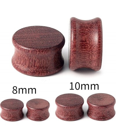 2 Pairs of Solid violet Wood Ear Plugs Double Flare Saddle Stretching Gauges Expander 8mm-20mm 2 Pairs (8mm, 10mm) $7.49 Body...