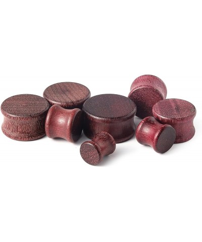 2 Pairs of Solid violet Wood Ear Plugs Double Flare Saddle Stretching Gauges Expander 8mm-20mm 2 Pairs (8mm, 10mm) $7.49 Body...