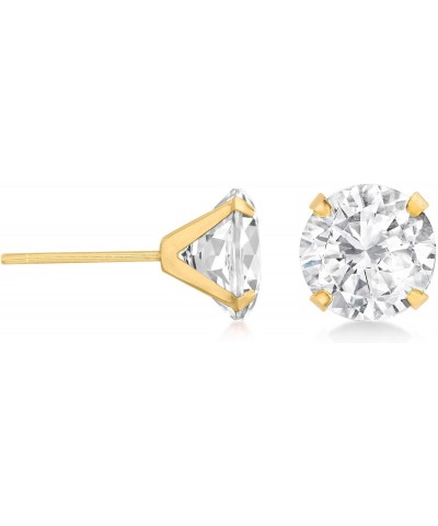 4.50 ct. t.w. White Topaz Martini Stud Earrings in 14kt Yellow Gold $69.30 Earrings