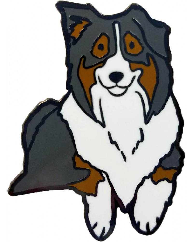 Australian Shepherd Dog 1.75" Enamel Pin for Dog Lovers $8.31 Brooches & Pins