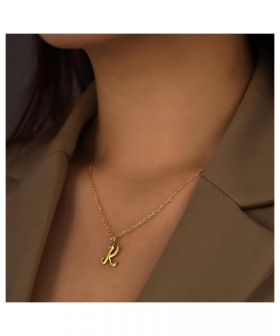 Layered Initial Necklaces for Women Girls - 14K Gold Plated Initial Necklaces | Layered Initial Letter Necklaces | Gold Initi...