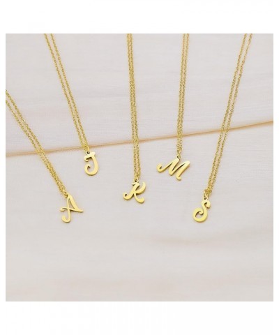 Layered Initial Necklaces for Women Girls - 14K Gold Plated Initial Necklaces | Layered Initial Letter Necklaces | Gold Initi...