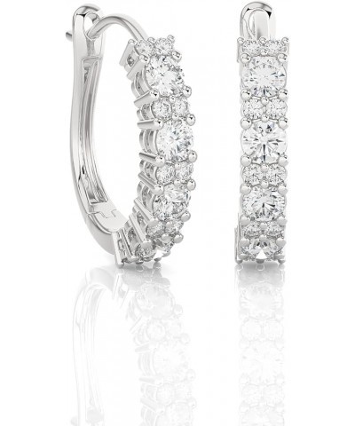 Regal Avenue Lab Grown Diamond Earrings For Women, 1/10-3 CT, Studs, Hoops, Dangler Earrings, H-I, SI Clarity Round Diamond, ...