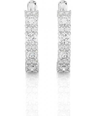 Regal Avenue Lab Grown Diamond Earrings For Women, 1/10-3 CT, Studs, Hoops, Dangler Earrings, H-I, SI Clarity Round Diamond, ...