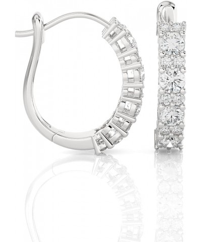 Regal Avenue Lab Grown Diamond Earrings For Women, 1/10-3 CT, Studs, Hoops, Dangler Earrings, H-I, SI Clarity Round Diamond, ...