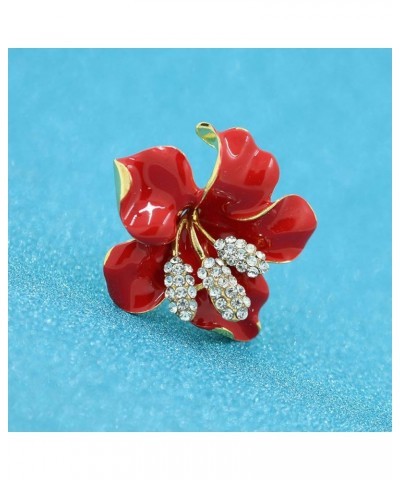 Brooch Pin Women's Rhinestones Breastpin for Wedding/Banquet/Bouquet Red $10.79 Others