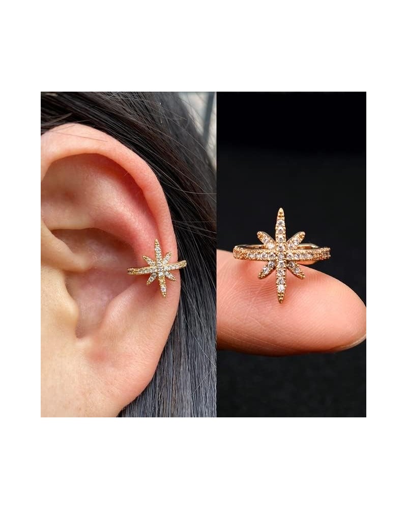 1Pc Helix Cartilage Conch Fake Without Piercing Cuff Earring Earcuff Wrap Rock Earring Cuff No Piercing Women Clip Adjustable...