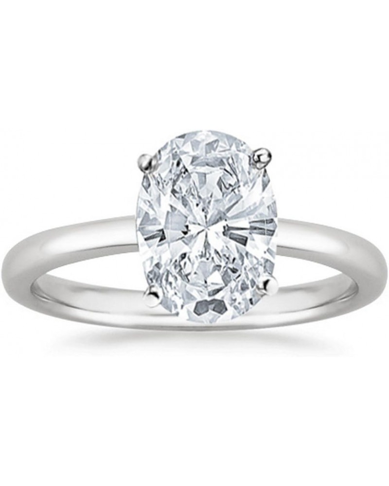 1 carat - 5 carat | IGI Certified Lab Grown Diamond Engagement Ring | 14K Or 18K in White, Yellow Or Rose Gold | Four-Prong S...