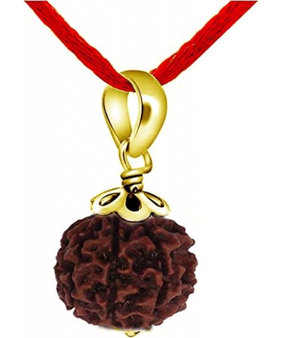 Choose Your Natural Certified Nepali Rudraksha 1 to 13 Mukhi Faced Panch Dhatu Chakra Healing Bead Pendant Handmade Jewelry f...