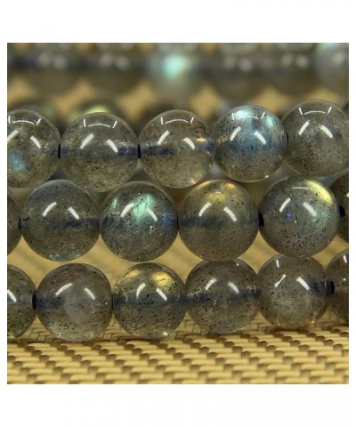 Handmade Gem Semi Precious Gemstone 6mm Round Beads Stretch Bracelet 7" Unisex AA Grade Labradorite $9.71 Bracelets