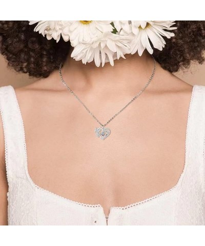 Sister Bestfriend Girlfriends Necklace Tree of Life with Shining Crystal Sweet Female Friendship Jewelry Gift B Silver $7.19 ...