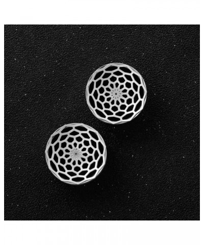 2 PCS Hypoallergenic 316 Stainless Steel 0G-1" Sunflower Ear Gauges Single Flared Ear Tunnels Fashion Expander Stretcher Body...