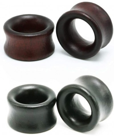 2 Pairs Wooden Tunnels Ear Gauges Plugs Double Flared Expander for Stretched Ears Piercing Body Jewelry Gauge-9/16"(14mm) $7....